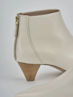 Stivaletti tacco 5cm pelle Donna Stivaletti Tacco Alto