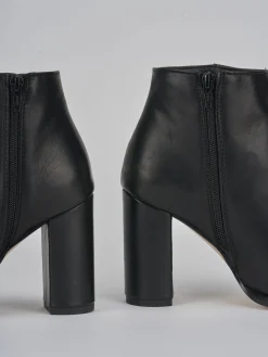 Clearance Stivaletti tacco 8cm pelle Donna Stivaletti Tacco Alto