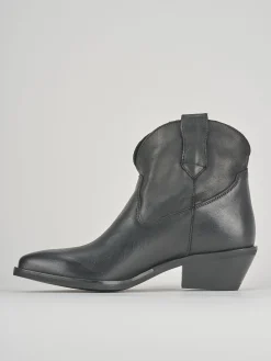 Hot Stivaletti tacco 4cm pelle Donna Stivaletti Tacco Basso