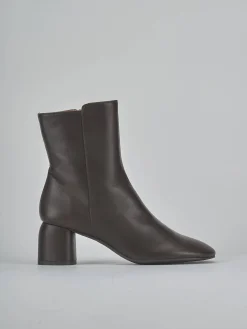 Sale Stivaletti tacco 6cm pelle testa Donna Stivaletti Tacco Alto