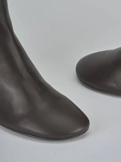 Sale Stivaletti tacco 6cm pelle testa Donna Stivaletti Tacco Alto