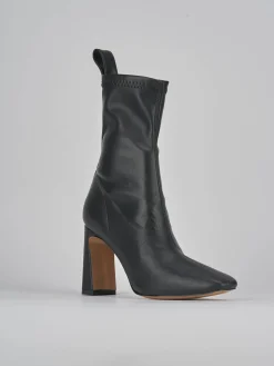 Stivaletti tacco 9cm pelle Donna Stivaletti Tacco Alto