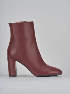 Online Stivaletti tacco 8cm pelle bordo' Donna Stivaletti Tacco Alto
