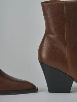 Sale Stivaletti tacco 8cm pelle Donna Stivaletti Tacco Alto