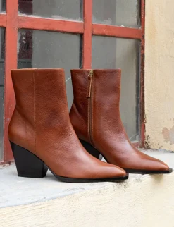 Sale Stivaletti tacco 8cm pelle Donna Stivaletti Tacco Alto