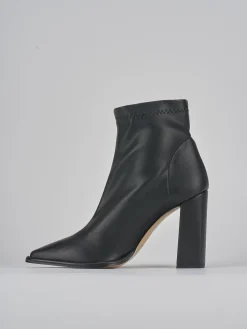 Outlet Stivaletti tacco 9cm pelle Donna Stivaletti Tacco Alto