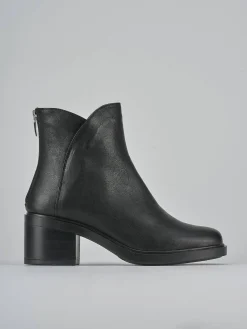 Clearance Stivaletti tacco 4cm pelle Donna Stivaletti Tacco Basso