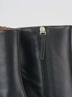 New Stivaletti tacco 8cm pelle Donna Stivaletti Tacco Alto