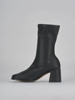 Stivaletti tacco 7cm pelle Donna Stivaletti Tacco Alto