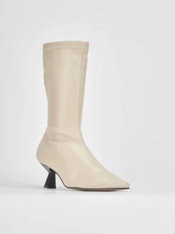 Discount Stivaletti tacco 5cm pelle Donna Stivaletti Tacco Alto