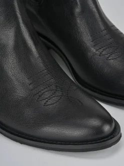 Stivaletti tacco 3cm pelle Donna Stivaletti Tacco Basso