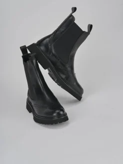 Outlet Stivaletti tacco 2cm pelle Donna Stivaletti Tacco Basso