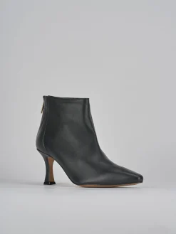 Outlet Stivaletti tacco 7cm pelle Donna Stivaletti Tacco Alto