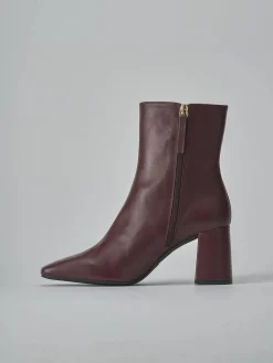 Best Stivaletti tacco 7cm pelle bordo' Donna Stivaletti Tacco Alto