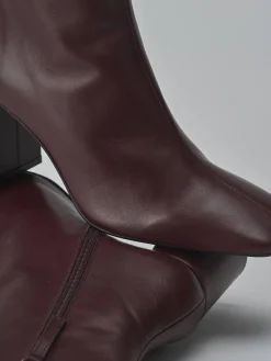 Best Stivaletti tacco 7cm pelle bordo' Donna Stivaletti Tacco Alto