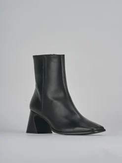 New Stivaletti tacco 5cm pelle Donna Stivaletti Tacco Alto