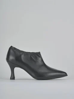 New Stivaletti tacco 7cm pelle Donna Stivaletti Tacco Alto