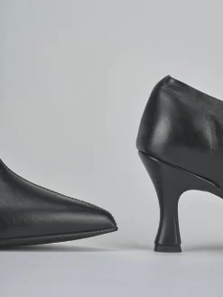 New Stivaletti tacco 7cm pelle Donna Stivaletti Tacco Alto