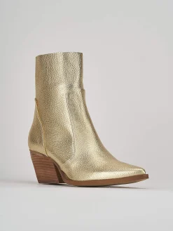 Discount Stivaletti tacco 7cm pelle Donna Stivaletti Tacco Alto