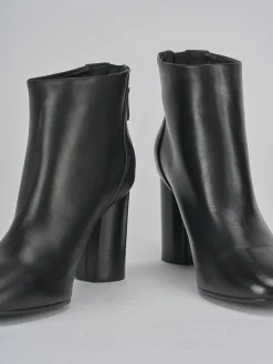 Clearance Stivaletti tacco 7cm pelle Donna Stivaletti Tacco Alto