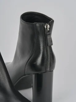 Clearance Stivaletti tacco 7cm pelle Donna Stivaletti Tacco Alto