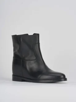 Clearance Stivaletti tacco 2cm pelle Donna Stivaletti Tacco Basso