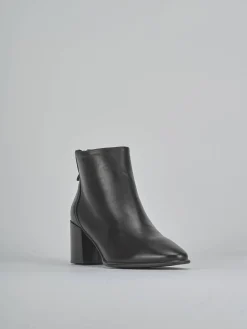 New Stivaletti tacco 6cm pelle testa Donna Stivaletti Tacco Alto