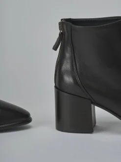 New Stivaletti tacco 6cm pelle testa Donna Stivaletti Tacco Alto