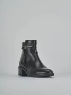 Outlet Stivaletti tacco 4cm pelle Donna Stivaletti Tacco Basso