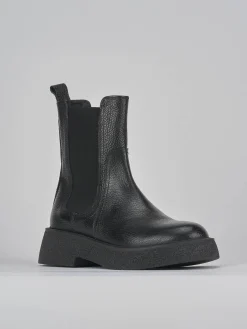 Stivaletti tacco 2cm pelle Donna Stivaletti Tacco Basso