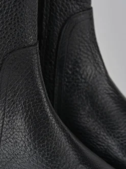 Stivaletti tacco 2cm pelle Donna Stivaletti Tacco Basso