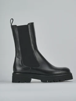 Discount Stivaletti tacco 2cm pelle Donna Stivaletti Tacco Basso