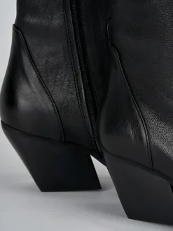 Outlet Stivaletti tacco 7cm pelle Donna Stivaletti Tacco Alto