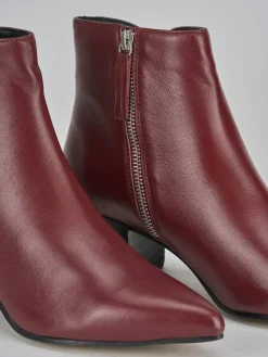 Hot Stivaletti tacco 5cm pelle Donna Stivaletti Tacco Alto