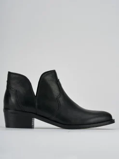 Clearance Stivaletti tacco 2cm pelle Donna Stivaletti Tacco Basso