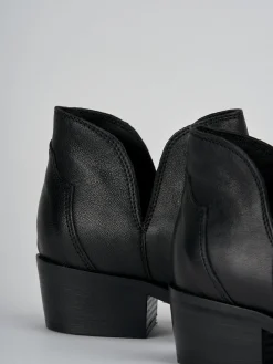 Clearance Stivaletti tacco 2cm pelle Donna Stivaletti Tacco Basso