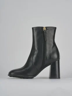 Clearance Stivaletti tacco 8cm pelle Donna Stivaletti Tacco Alto