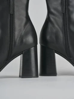 Clearance Stivaletti tacco 8cm pelle Donna Stivaletti Tacco Alto