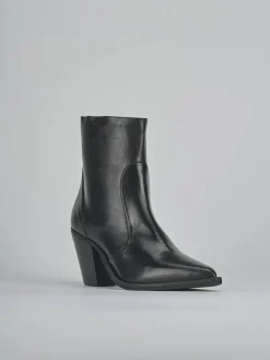 Discount Stivaletti tacco 9cm pelle Donna Stivaletti Tacco Alto