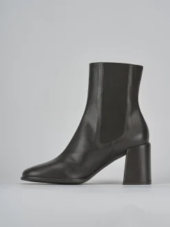 Online Stivaletti tacco 7cm pelle testa Donna Stivaletti Tacco Alto