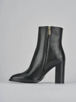 New Stivaletti tacco 9cm pelle Donna Stivaletti Tacco Alto