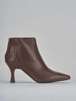 Discount Stivaletti tacco 7cm pelle Donna Stivaletti Tacco Alto