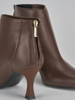 Discount Stivaletti tacco 7cm pelle Donna Stivaletti Tacco Alto