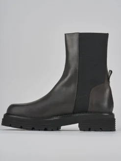 Discount Stivaletti tacco 2cm pelle testa Donna Stivaletti Tacco Basso