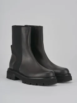 Discount Stivaletti tacco 2cm pelle testa Donna Stivaletti Tacco Basso