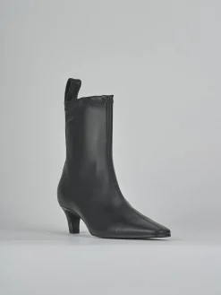 Stivaletti tacco 5cm pelle Donna Stivaletti Tacco Alto