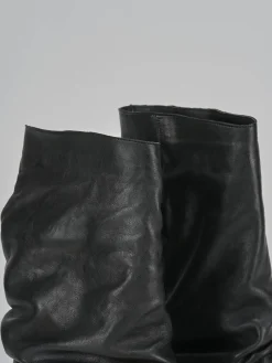 Clearance Stivaletti tacco 3cm pelle Donna Stivaletti Tacco Basso