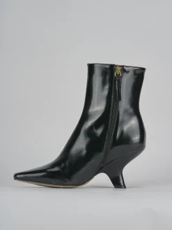 Stivaletti tacco 6cm pelle Donna Stivaletti Tacco Alto