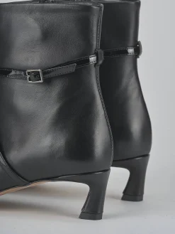 Clearance Stivaletti tacco 5cm pelle Donna Stivaletti Tacco Alto