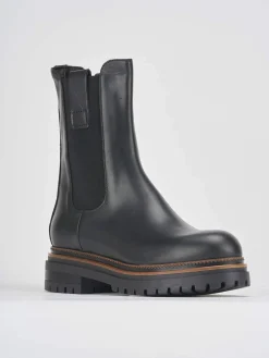 Discount Stivaletti tacco 2cm pelle Donna Stivaletti Tacco Basso